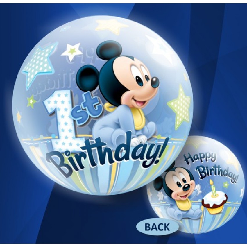 1st Birthday Mickey (22”)