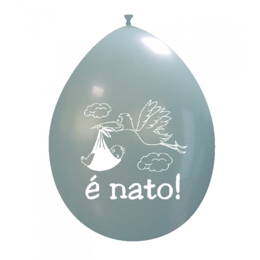 Palloncini Decorati 10" E Nato