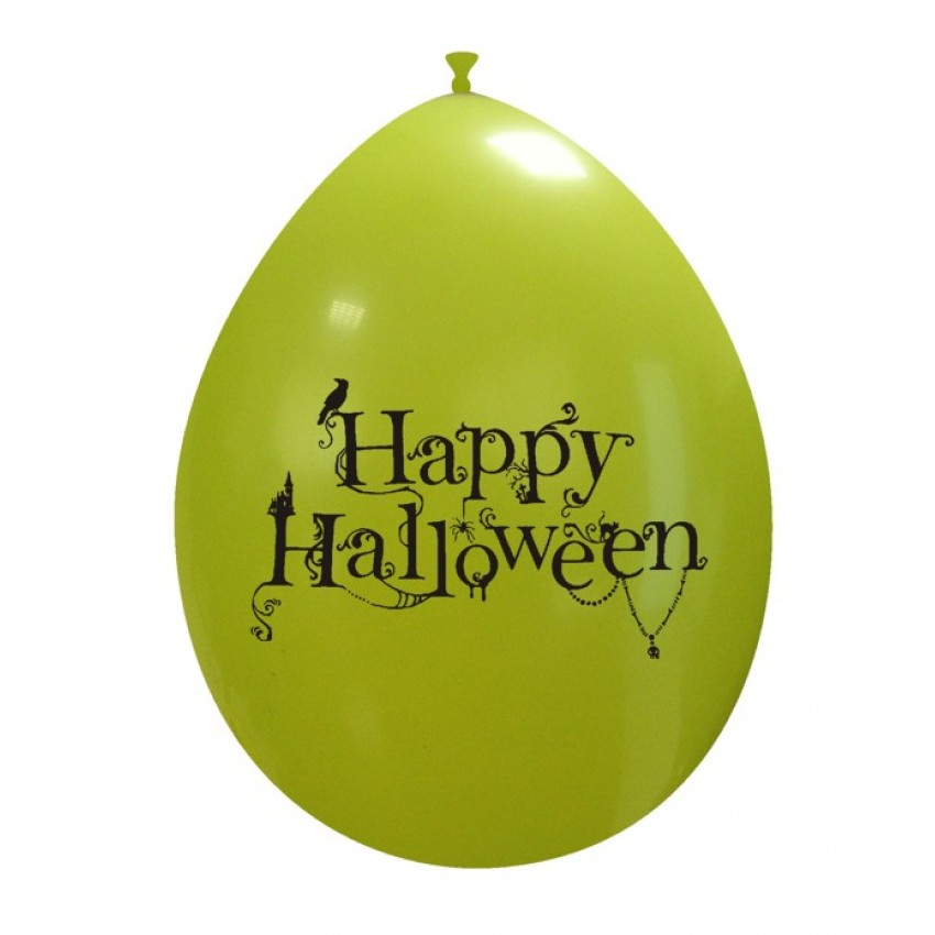 Palloncini Decorati 10" Halloween Cimitero