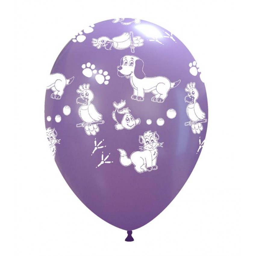 Palloncini Decorati 12" Animali - Domestici