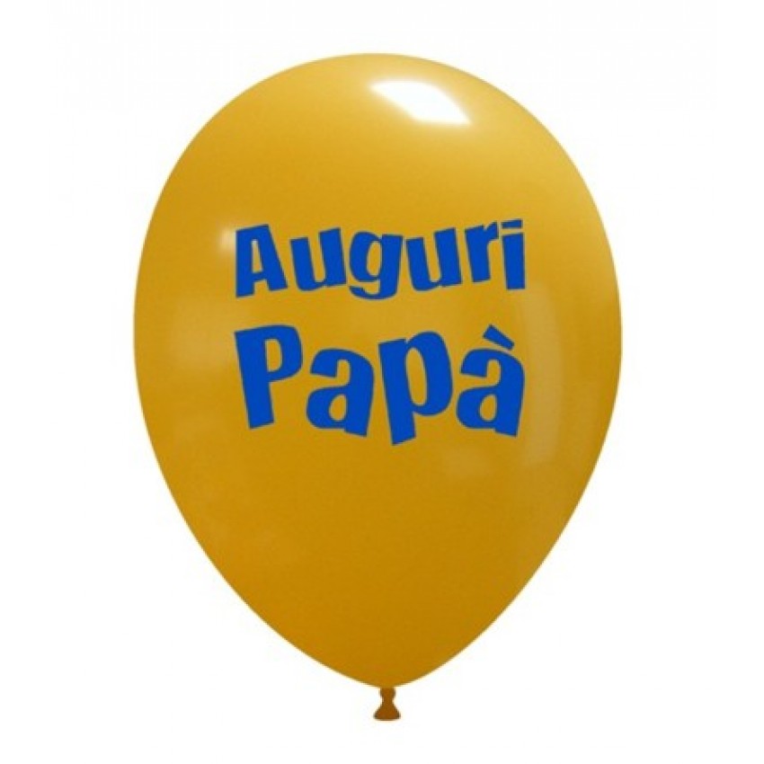 Palloncini Decorati 12" Auguri Papà