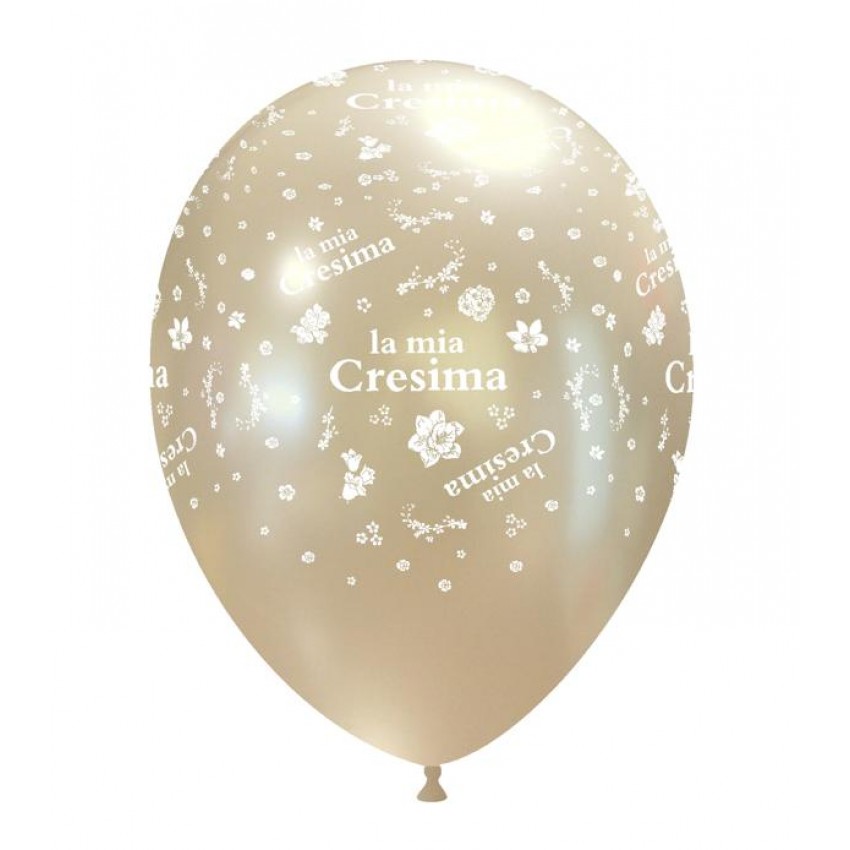 Palloncini Decorati 12" Cresima