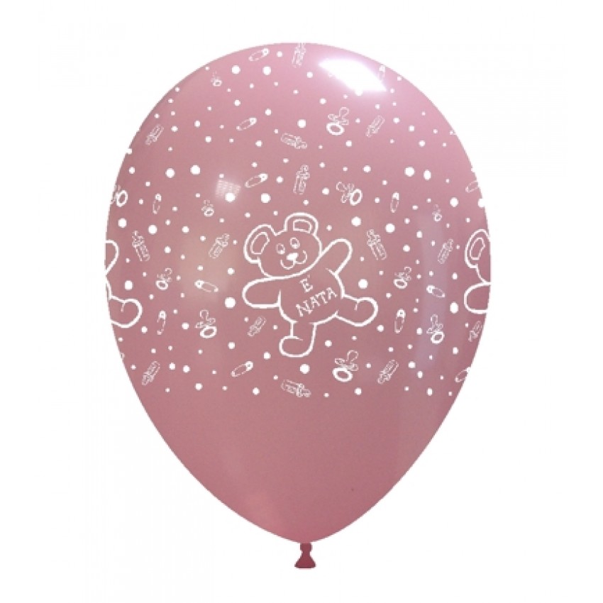 Palloncini Decorati 12" E Nata (orsetto)