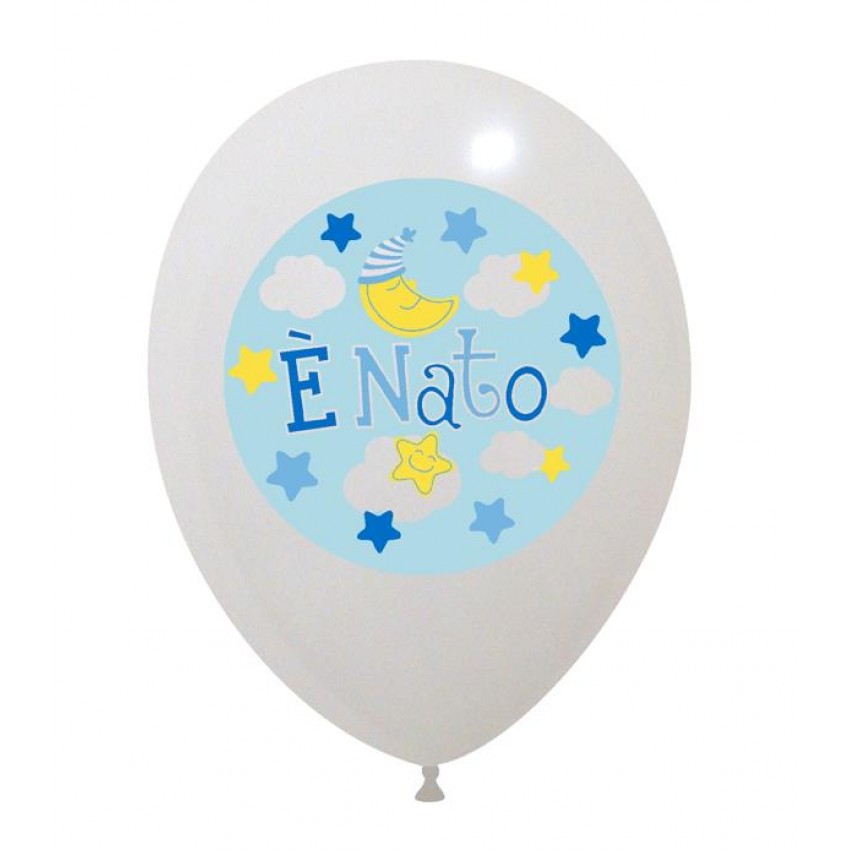 Palloncini Decorati 12" E Nato (4 Colori)