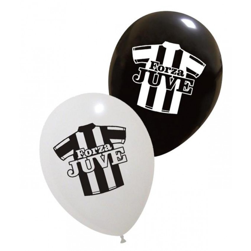 Palloncini Decorati 12" Forza Juve