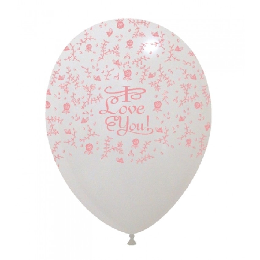 Palloncini Decorati 12" I Love You