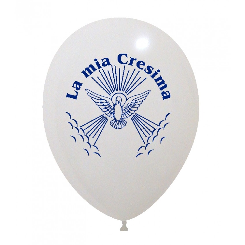 Palloncini Decorati 12" La mia Cresima