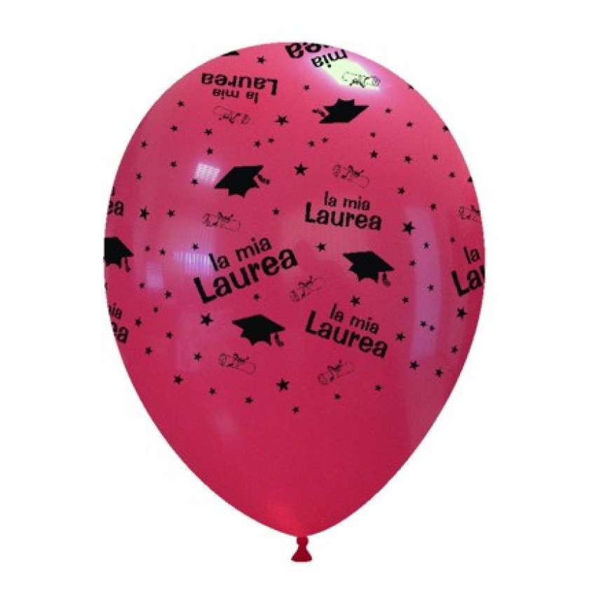 Palloncini Decorati 12" La mia Laurea (globo)