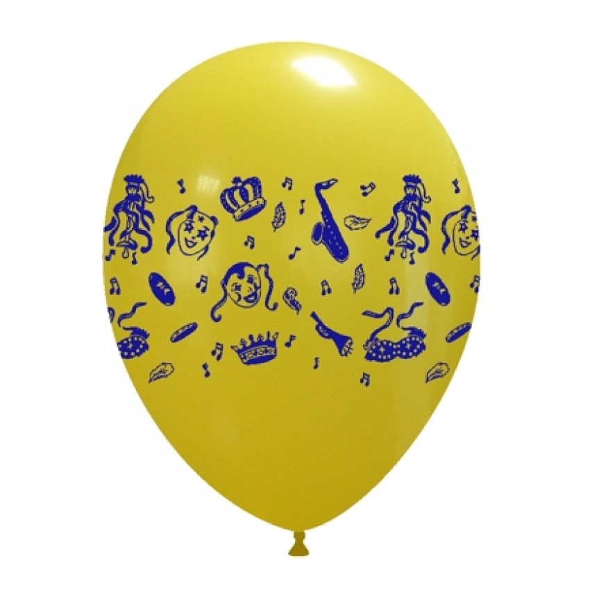 Palloncini Decorati 12" Sfilata di Carnevale