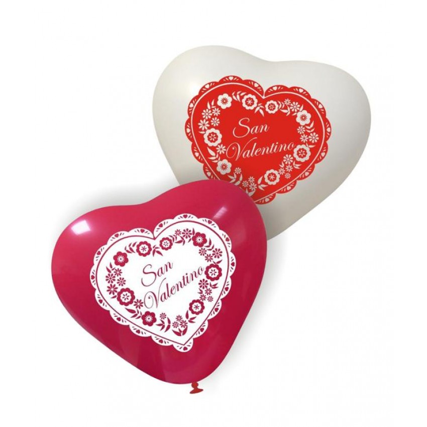 Palloncini Decorati 17" San Valentino Cuore