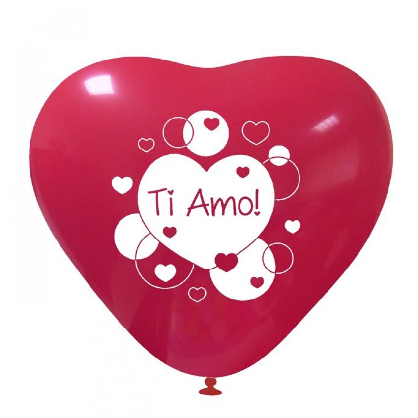 Palloncini Decorati 17" Ti Amo!