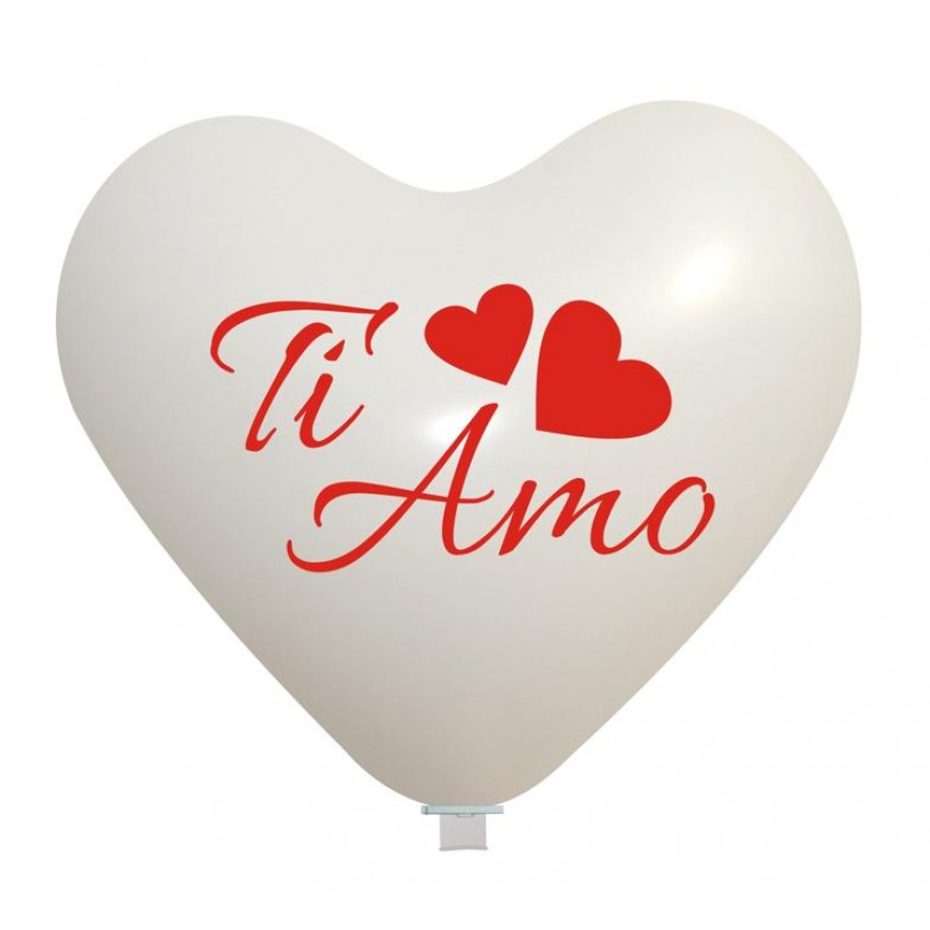 Palloncini Decorati 25" Ti Amo Cuore