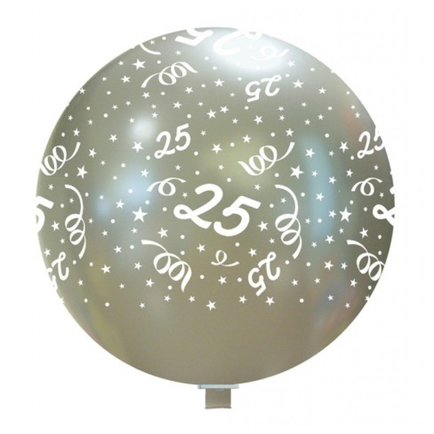 Palloncini Decorati 32" - 25 Anni