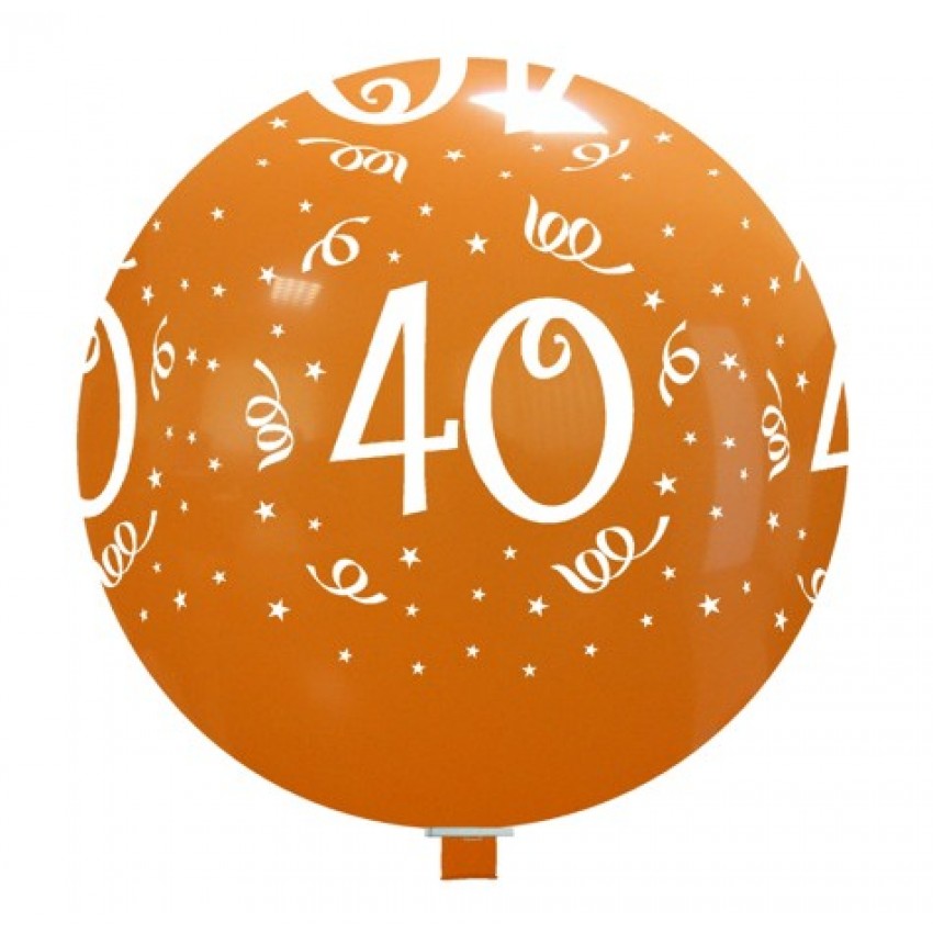 Palloncini Decorati 32" - 40 Anni