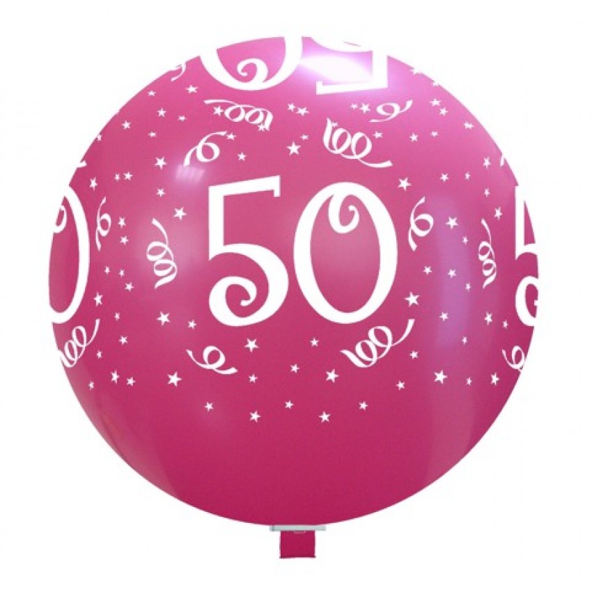 Palloncini Decorati 32" - 50 Anni