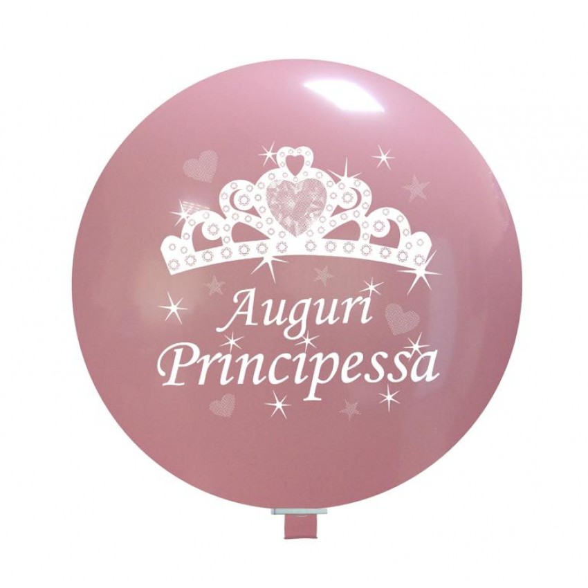 Palloncini Decorati 32"- Auguri Principessa