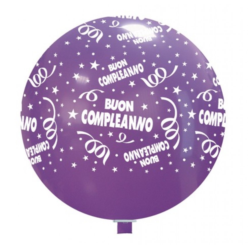 Palloncini Decorati 32" - Buon Compleanno (globo)