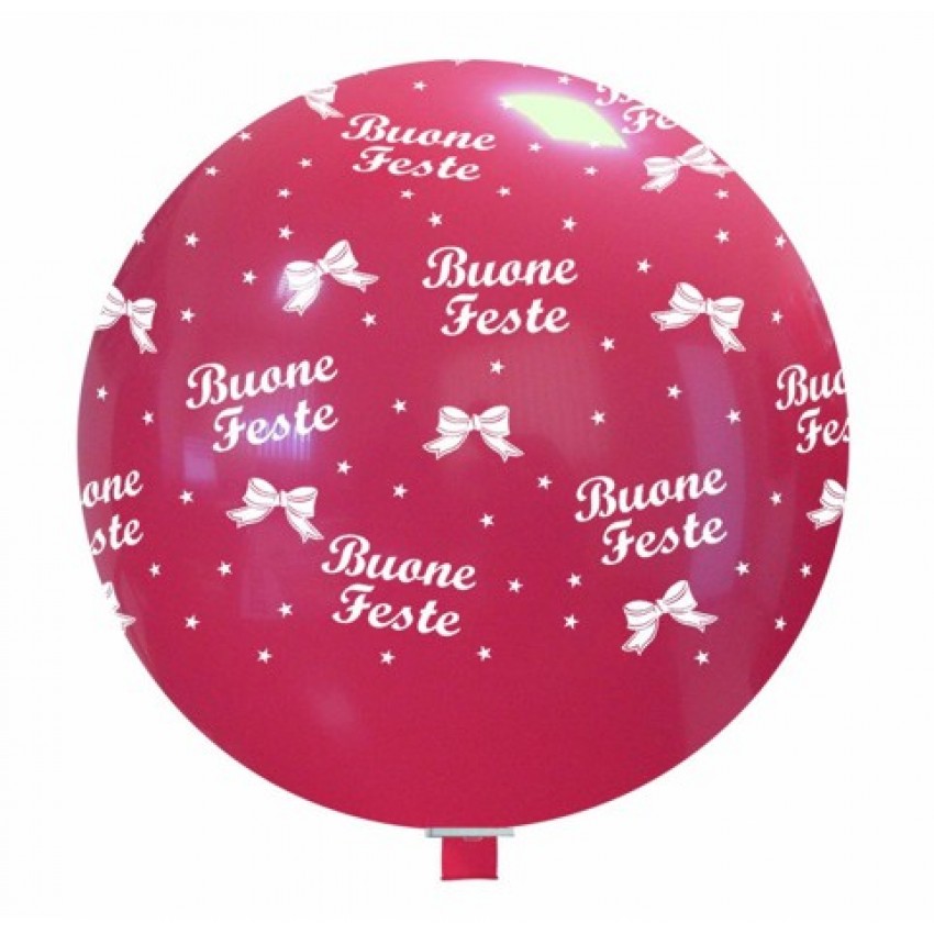 Palloncini Decorati 32" - Buone Feste (globo)