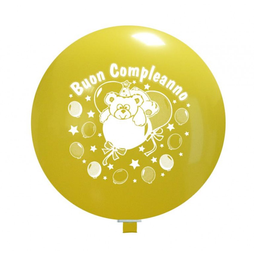 Palloncini Decorati 32" - Compleanno Orsetto