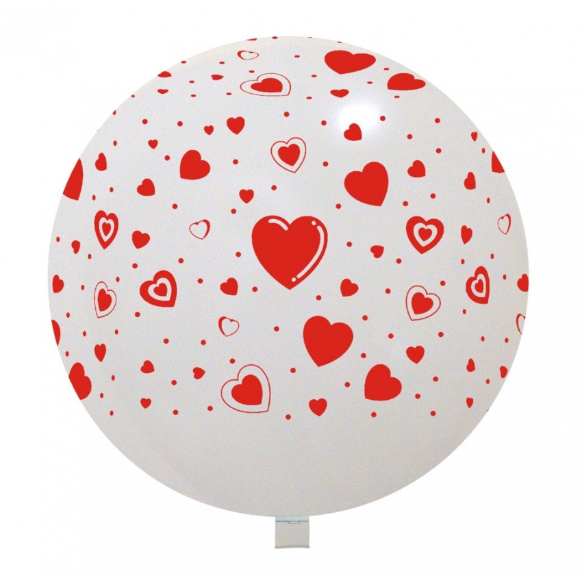 Palloncini Decorati 32" - Cuori