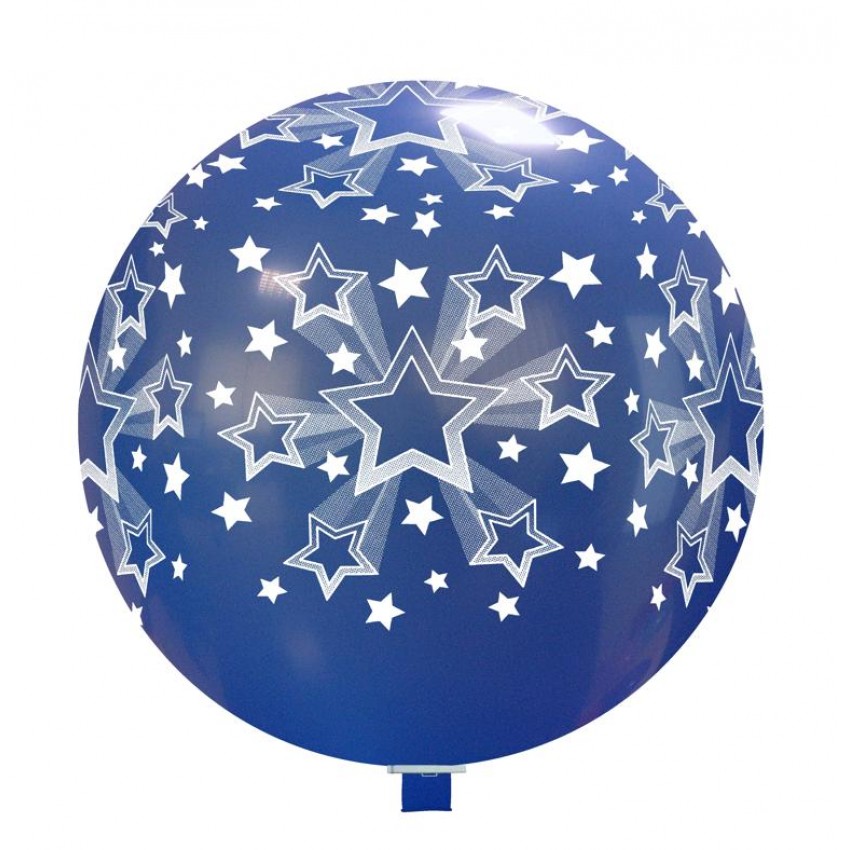 Palloncini Decorati 32" - Stelle Sfumate