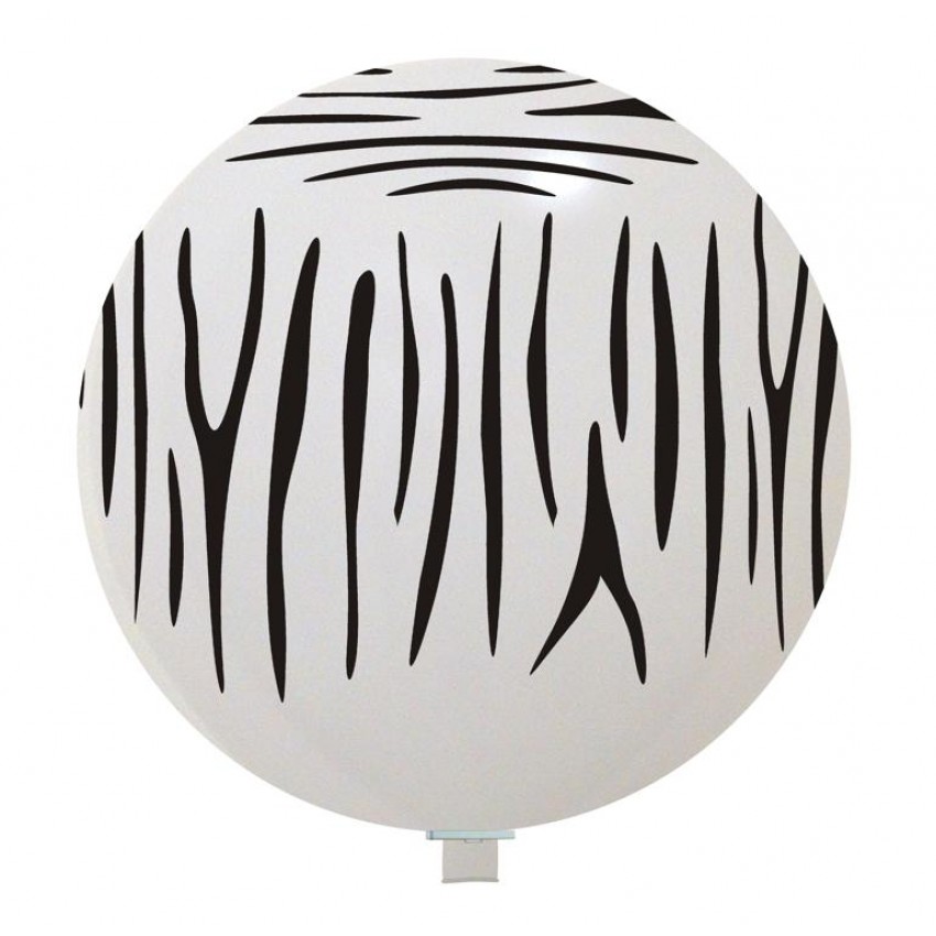 Palloncini Decorati 32" - Zebra