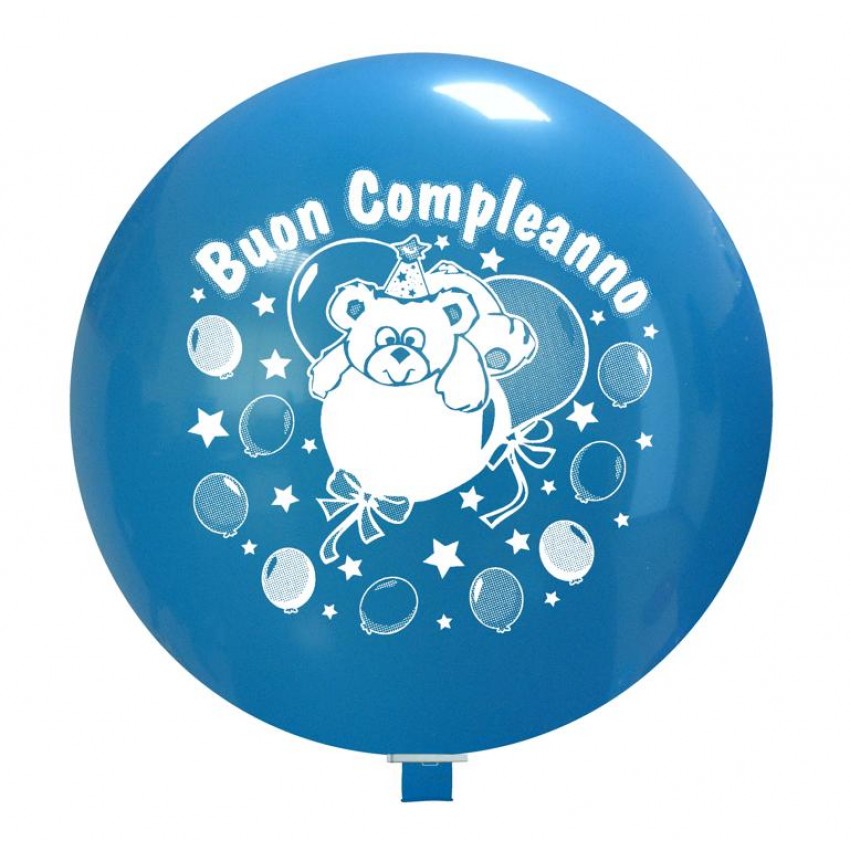 Palloncini Decorati 35" - Compleanno Orsetto