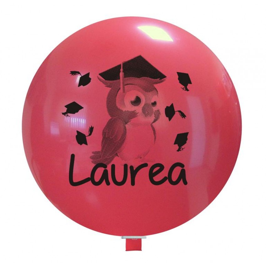 Palloncini Decorati 35" - Laurea Gufetto