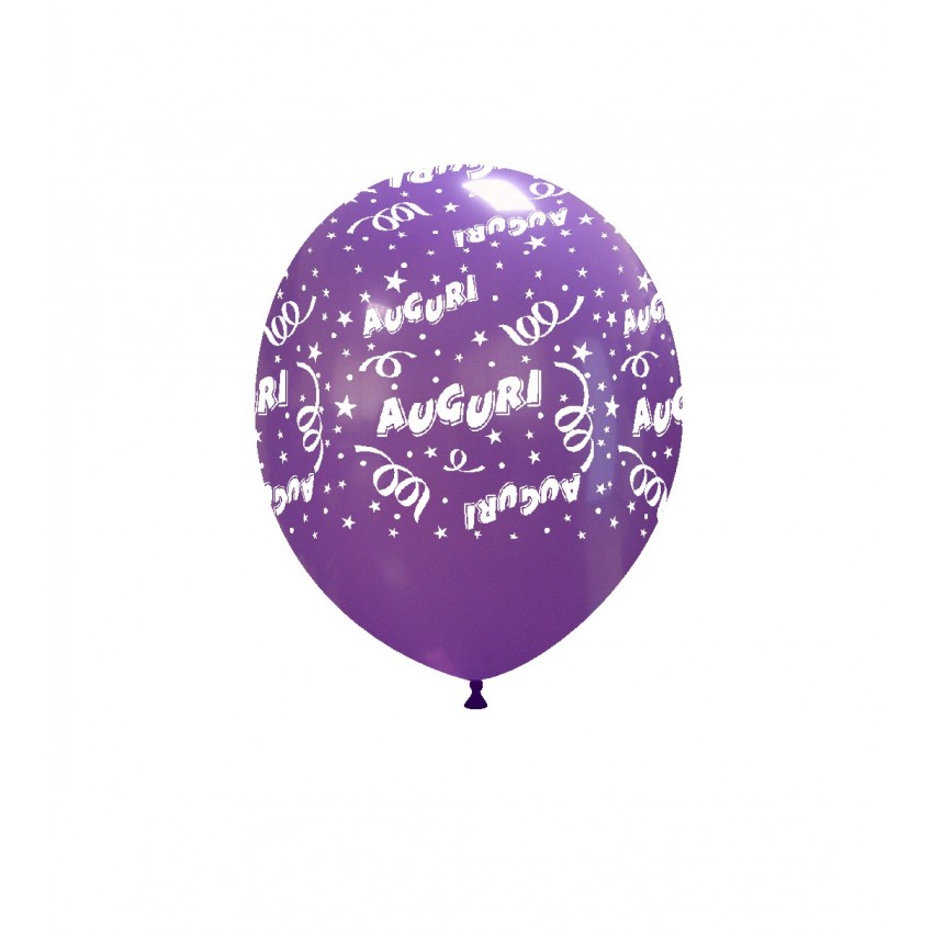 Palloncini Decorati 5" - Auguri globo