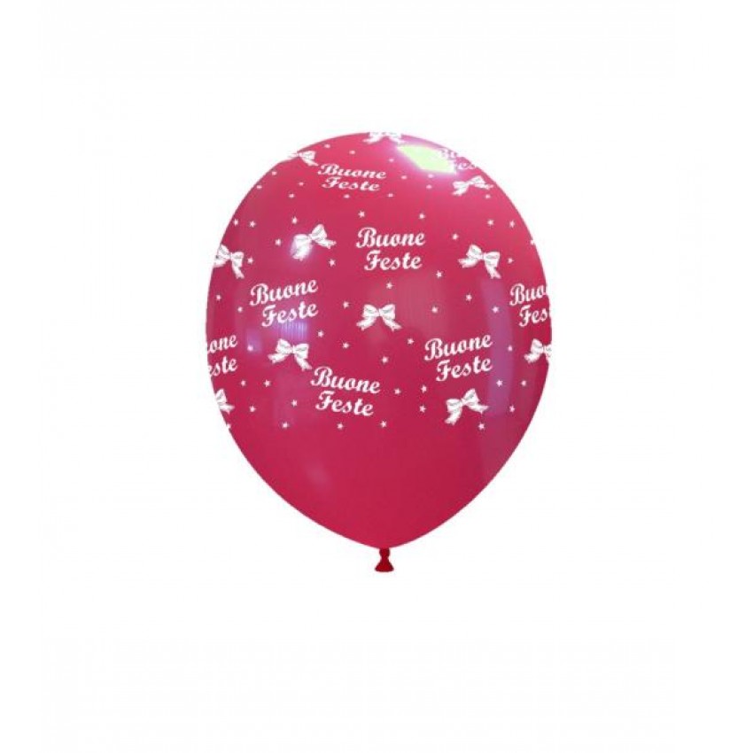 Palloncini Decorati 5" - Buone Feste