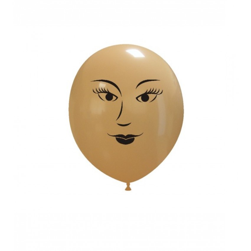 Palloncini Decorati 5" - Faccia Donna