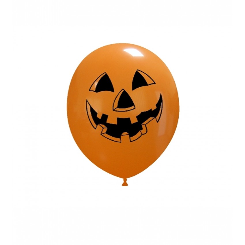 Palloncini Decorati 5" - Faccia Zucca