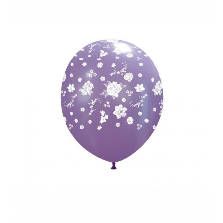 Palloncini Decorati 5" - Fiori