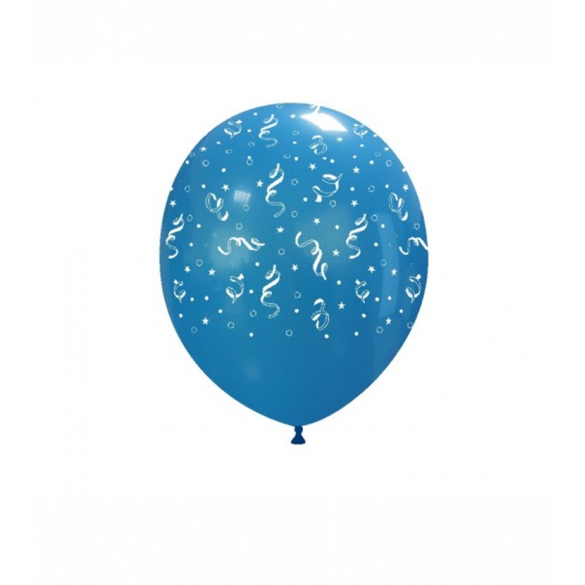 Palloncini Decorati 5" - Stelle filanti