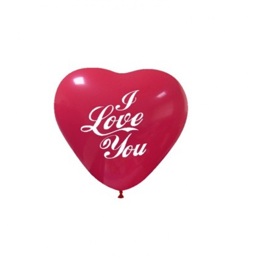 Palloncini Decorati 6" I Love You