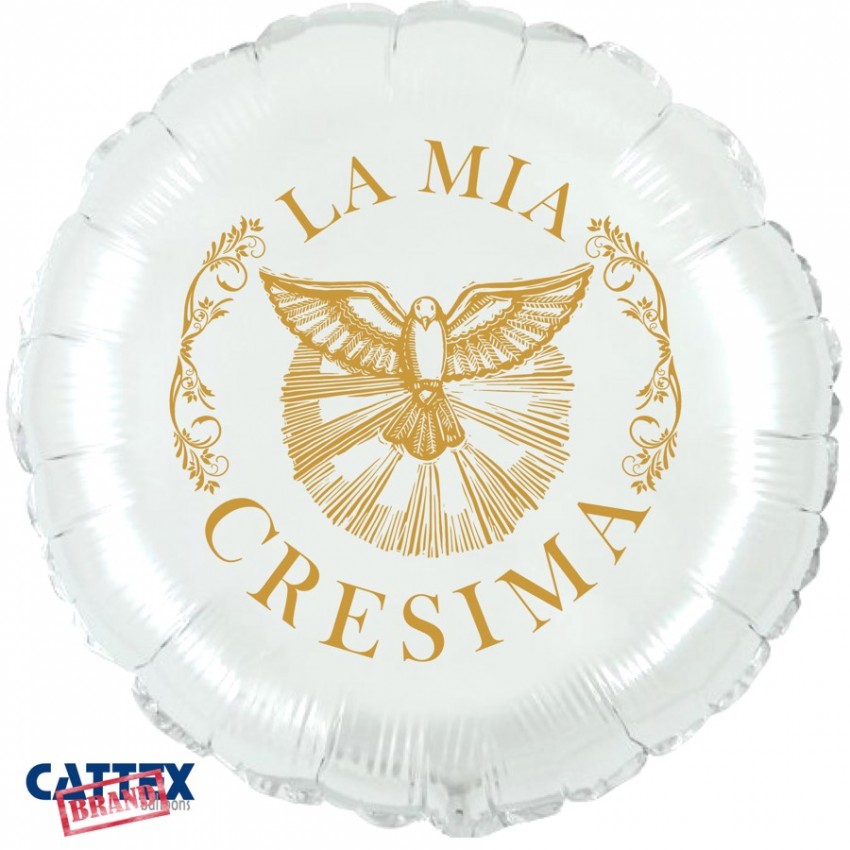 Palloncini Decorati CTX - La mia Cresima (18”)