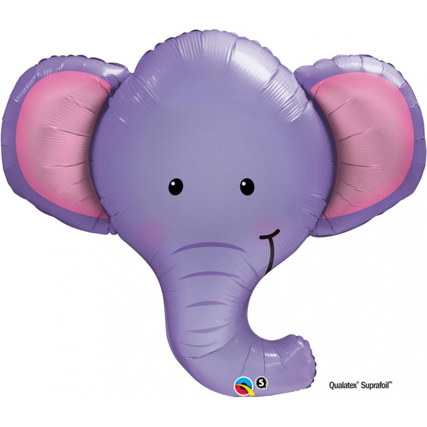 Palloncini Decorati Elefante SuperShape (39”)