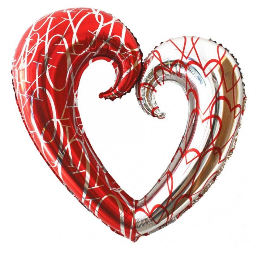 Palloncini Decorati Love Heart (36”)