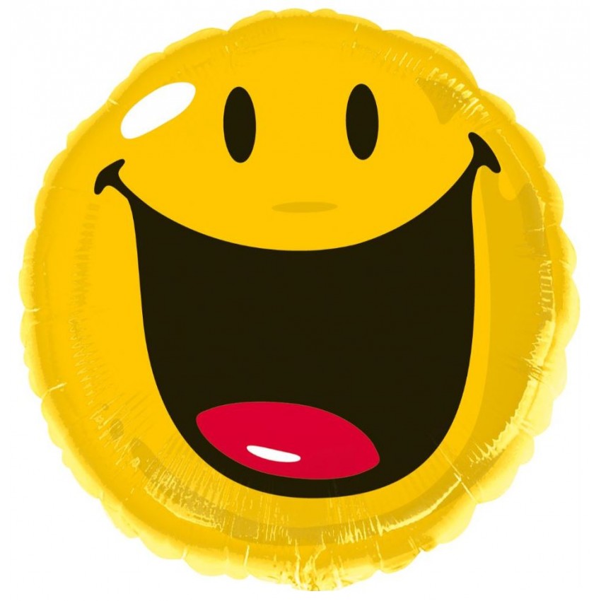 Palloncini Decorati Smiley HeXL® (18”)