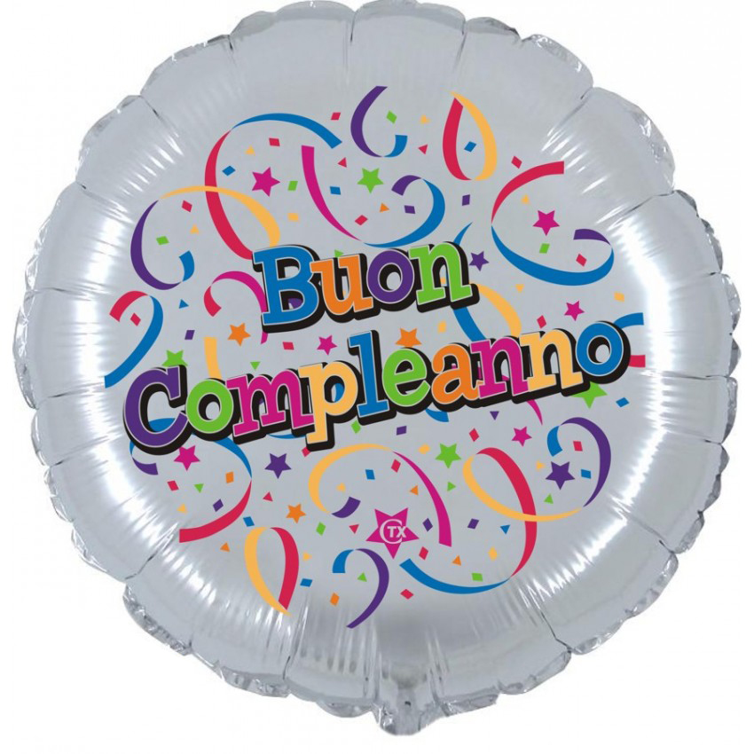 Palloncini Mylar CTX+ - Buon Compleanno (18”)