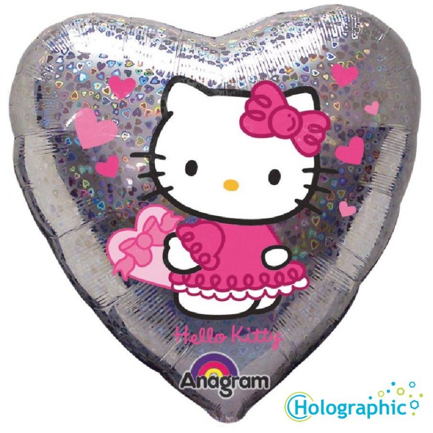 Palloncini Mylar Hello Kitty Love Cuore (18”)