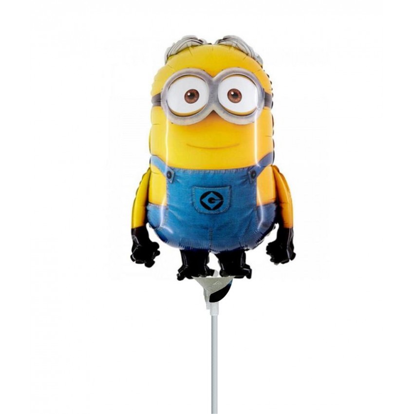 Palloncini Mylar Minion Dave MiniShape(14”)