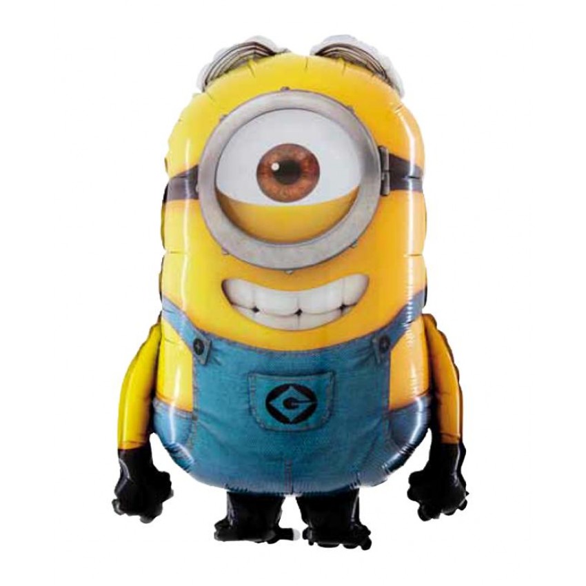 Palloncini Mylar Minion Stuart SuperShapes™ (34”)