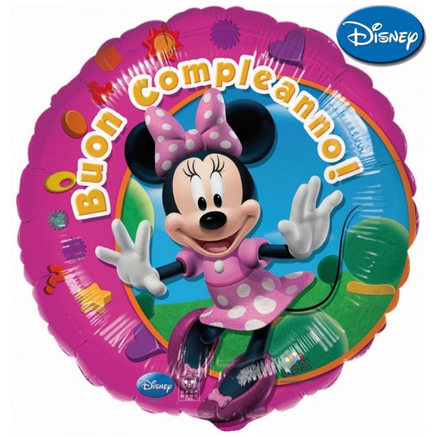 Palloncini Mylar Minnie Buon Compleanno XL® (18”)