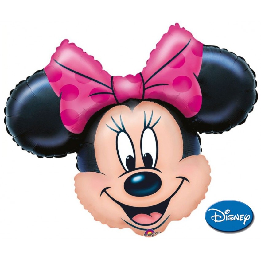 Palloncini Mylar Minnie Faccia XL® SuperShapes™ (32”)