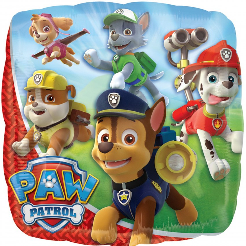 Palloncini Mylar Paw Patrol HeXL® (18”)