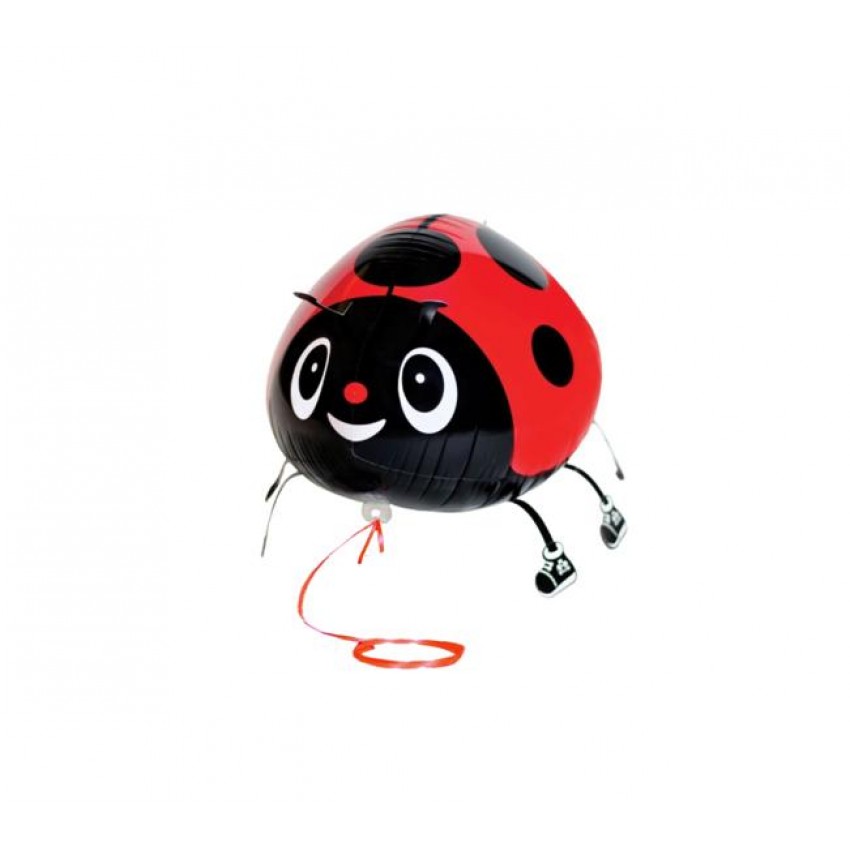 Palloncini Mylar Pet Walker - Coccinella (22”)