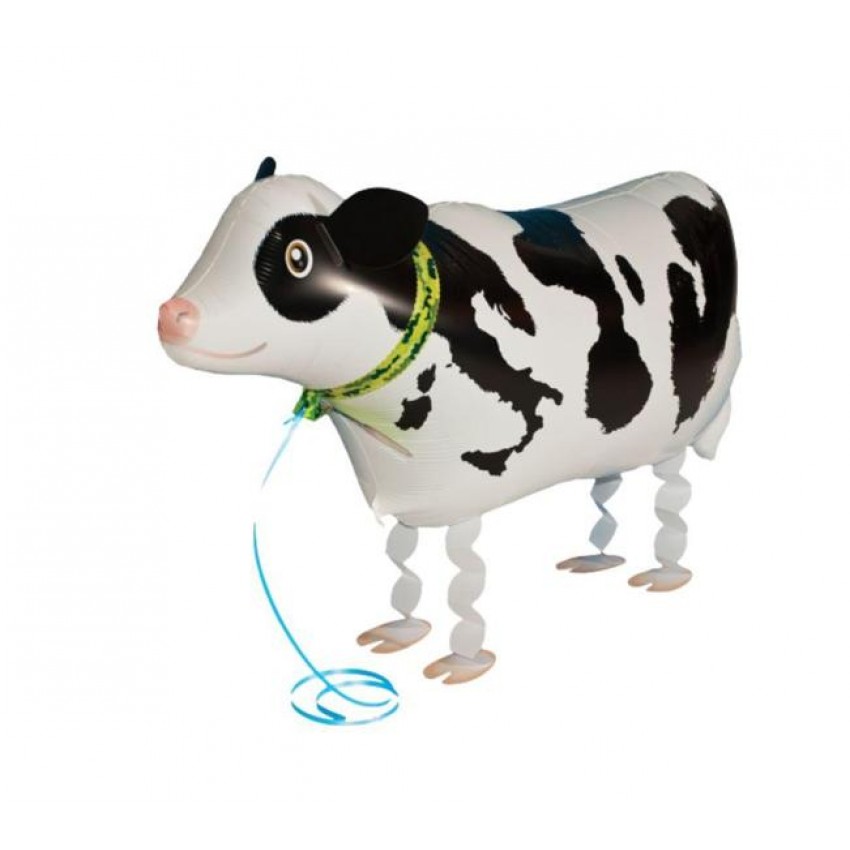 Palloncini Mylar Pet Walker - Mucca (30”)