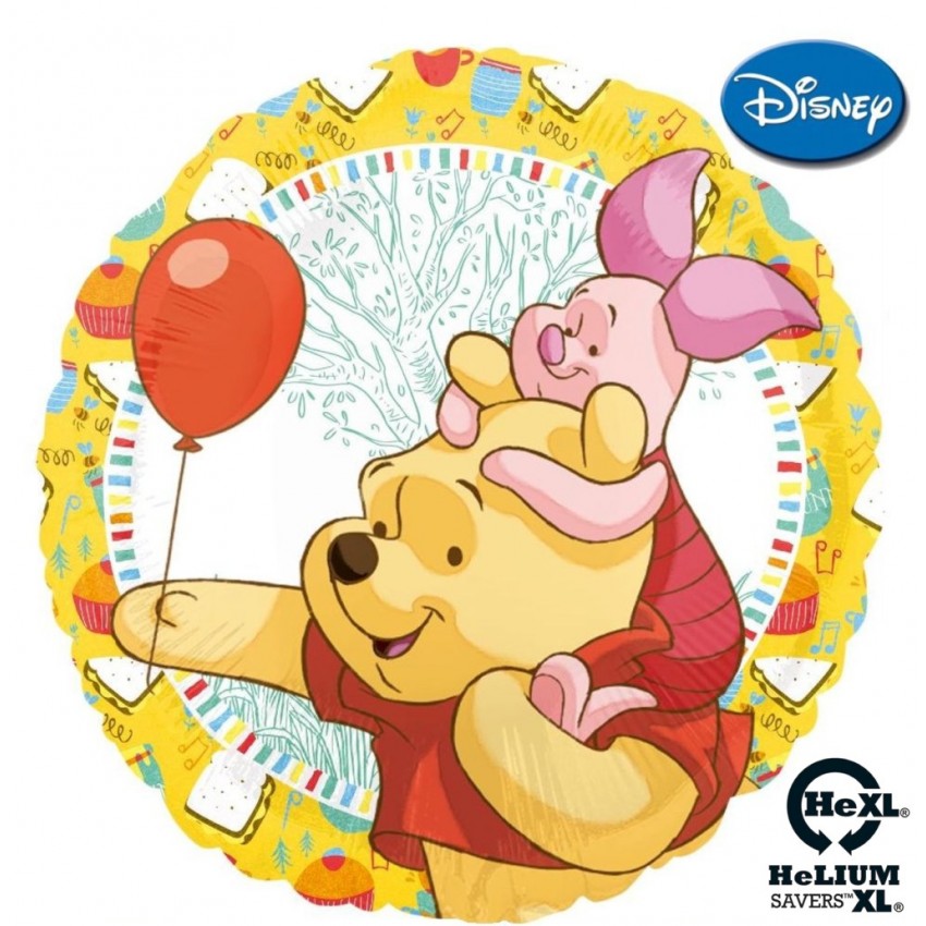 Palloncini Mylar Pooh e Pimpi HeXL® (18”)