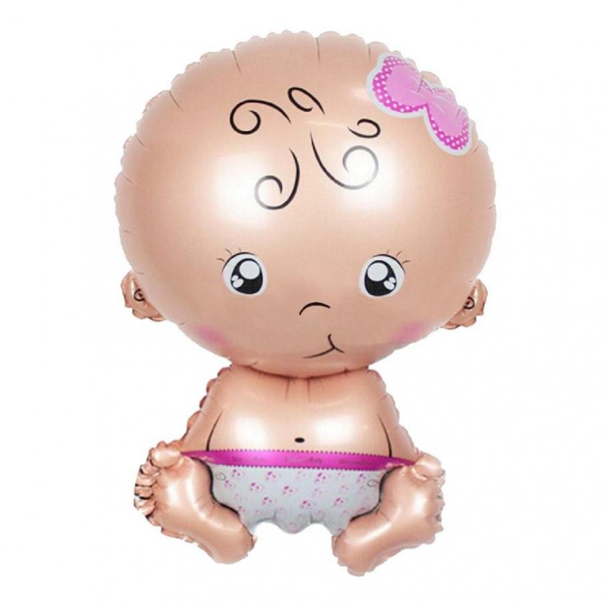 Palloncini Mylar Welcome Baby Bambina (24”)